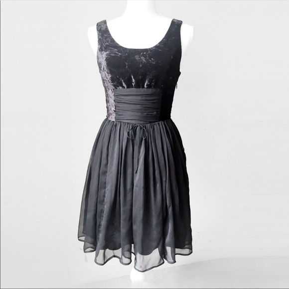Free People Dresses & Skirts - Free people Velvet Chiffon Empire